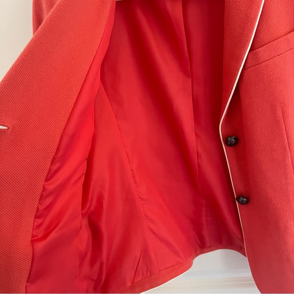 Gap Coral Two Button The Academy Blazer Cotton | Size 2 - Picture 9 of 9